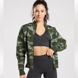 Gymshark Adapt Camo Seamless Jacket Sz Women’s XS